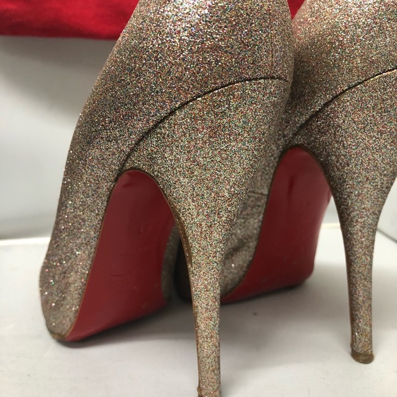 Christian Louboutin Sparkly Pumps - Picture 4 of 6